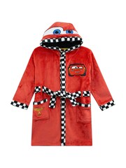 Character Red Disney Cars Dressing Gown - Image 4 of 7