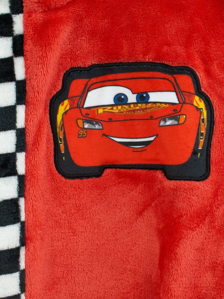 Character Red Disney Cars Dressing Gown - Image 7 of 7