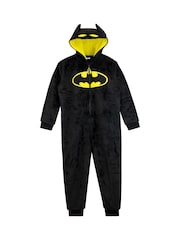 Character Black Batman Batman Fleece All-in-One - Image 2 of 7