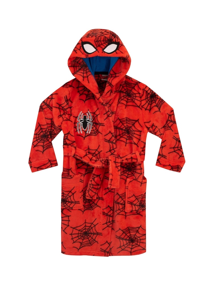 Character Red Spiderman Dressing Gown - Image 1 of 3