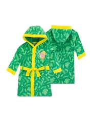 Character Green 100% Cotton George Pig Dressing Gown and Pyjamas Set - Image 10 of 11