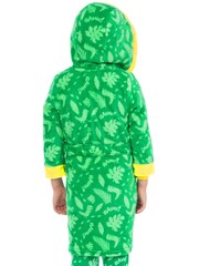 Character Green 100% Cotton George Pig Dressing Gown and Pyjamas Set - Image 3 of 11