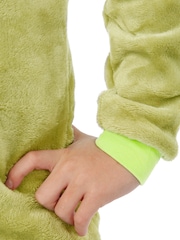 Character Green Mandalorian Star Wars Star Wars Grogu Fleece All-in-One - Image 8 of 9