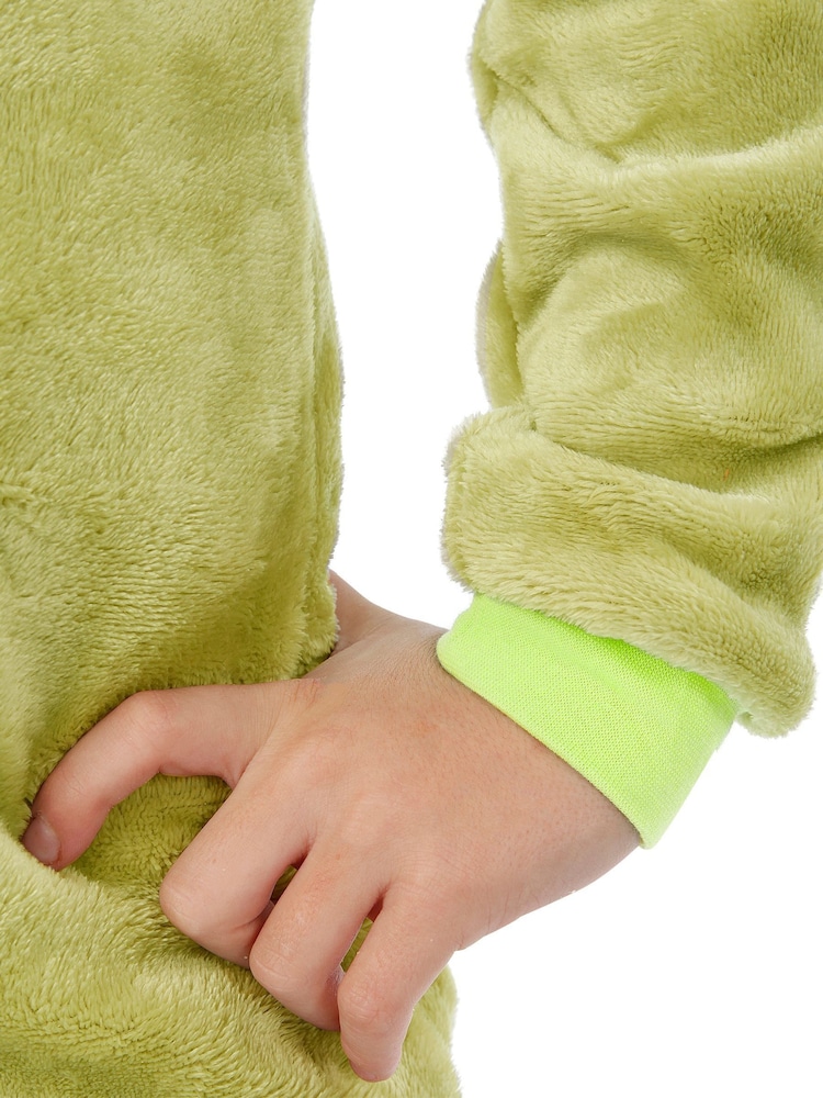 Character Green Mandalorian Star Wars Star Wars Grogu Fleece All-in-One - Image 8 of 9