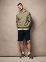 Stone Overhead Hoodie Lightweight Texture Seersucker Hoodie - Image 2 of 8