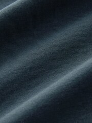 Blue Premium Jersey Quarter Zip Sweatshirt - Image 7 of 7