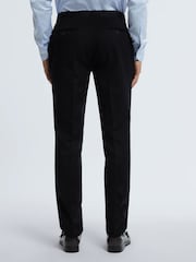Reiss Navy Claridge Atelier Italian Cashmere Modern Fit Trousers - Image 5 of 5