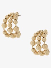Mint Velvet Gold Tone Layered Earrings - Image 3 of 3