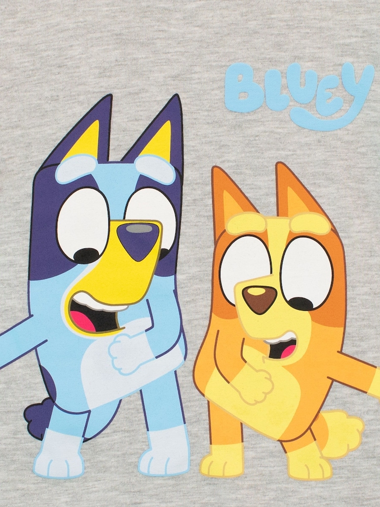 Character Blue Bluey 100% Cotton Pyjamas - Image 4 of 11