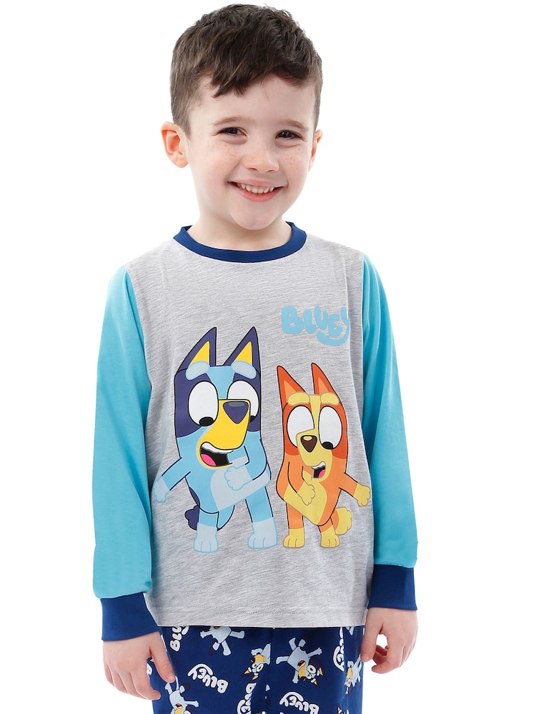Character Blue Bluey 100% Cotton Pyjamas - Image 8 of 11