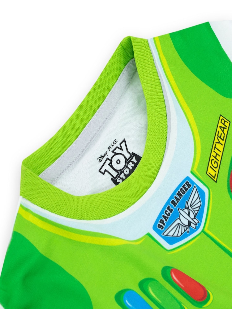 Character Green Toy Story Pyjamas 2 Pack - Image 8 of 8 Character Green Toy Story Pyjamas 2 Pack - Image 8 of 8