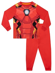 Character Green Avengers Iron Man and Hulk Pyjamas 2 Pack - Image 5 of 6