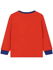 Character Blue Spiderman Marvel Printed Long Sleeve Pyjamas - Image 10 of 12