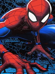 Character Blue Spiderman Marvel Printed Long Sleeve Pyjamas - Image 9 of 12