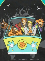 Character Black Scooby Doo Pyjamas - Image 3 of 3