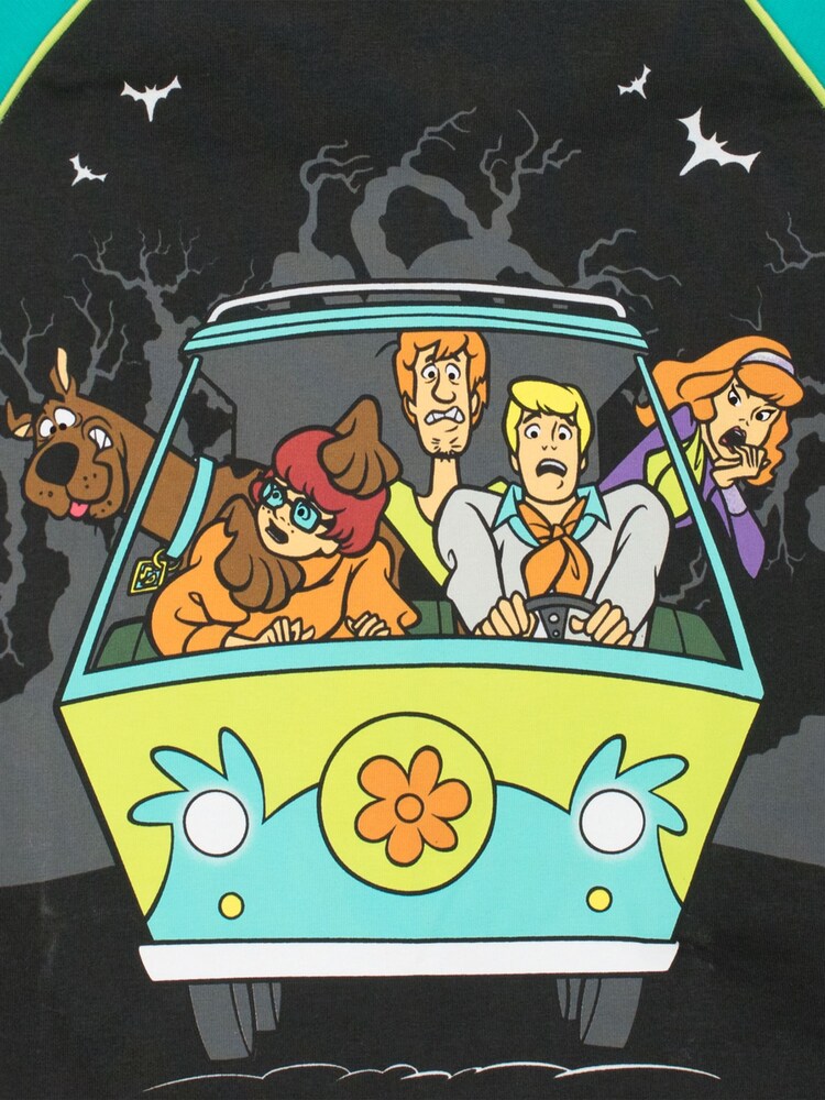Character Black Scooby Doo Pyjamas - Image 3 of 3