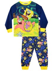 Character Blue Spongebob Pyjamas - Image 1 of 3