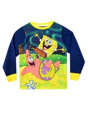 Character Blue Spongebob Pyjamas - Image 2 of 3