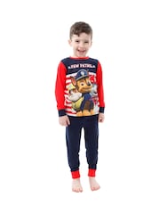 Character Black 100% Cotton Paw Patrol Pyjamas - Image 4 of 7