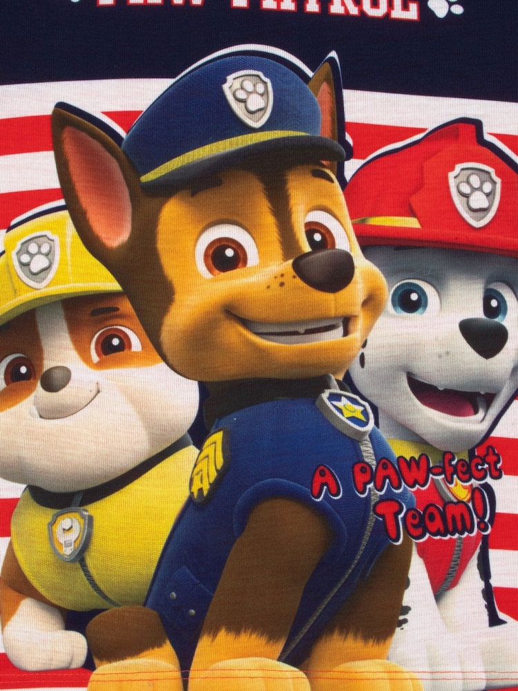 Character Black 100% Cotton Paw Patrol Pyjamas - Image 9 of 9