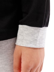 Character Black/Grey Pokemon Pikachu Pyjamas - Image 6 of 6
