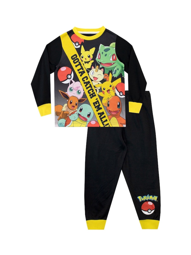 Character Black Pokemon Pyjamas - Image 1 of 7