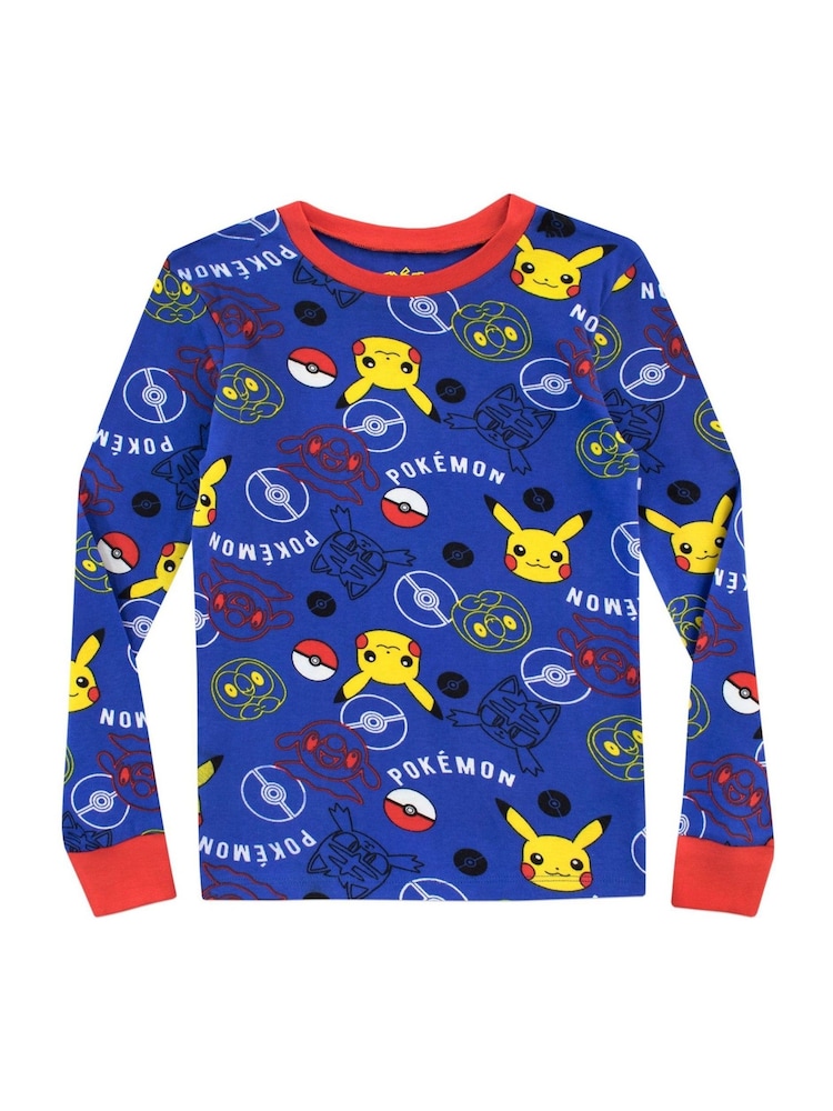 Pijama de algodón 100% de personajes de Pokemon - Imagen 2 de 6 Pijama de algodón 100% de personajes de Pokemon - Imagen 2 de 6