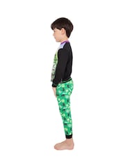 Character Green Hulk Marvel Printed Long Sleeve Pyjamas - Image 6 of 7