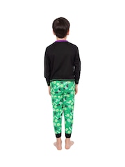Character Green Hulk Marvel Printed Long Sleeve Pyjamas - Image 7 of 7