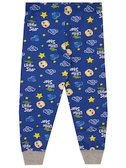 Character Blue Cocomelon Boys CoComelon Snuggle Fit Pyjamas - Image 3 of 3