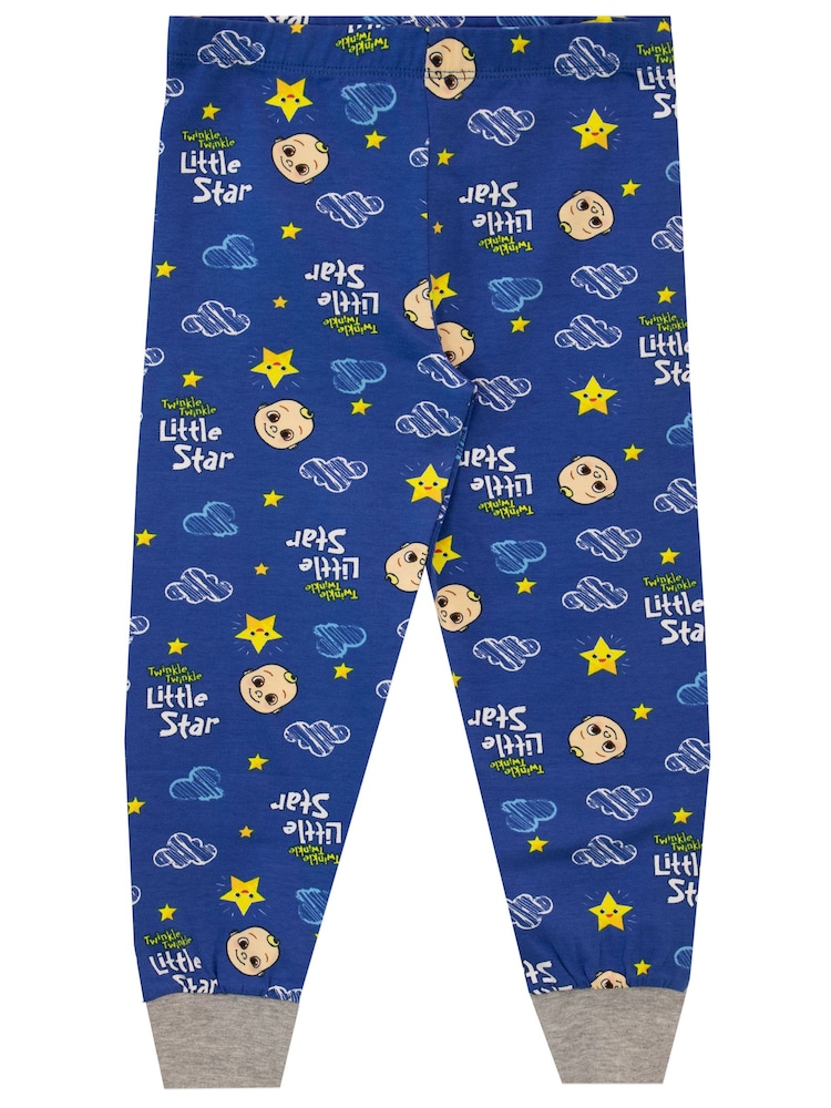 Character Blue Cocomelon Boys CoComelon Snuggle Fit Pyjamas - Image 3 of 3