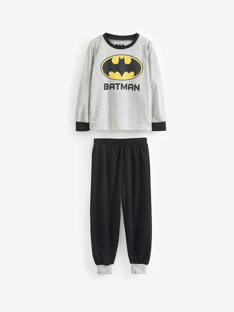 Character Grey Batman Batman Snuggle Fit Pyjamas - Image 2 of 3