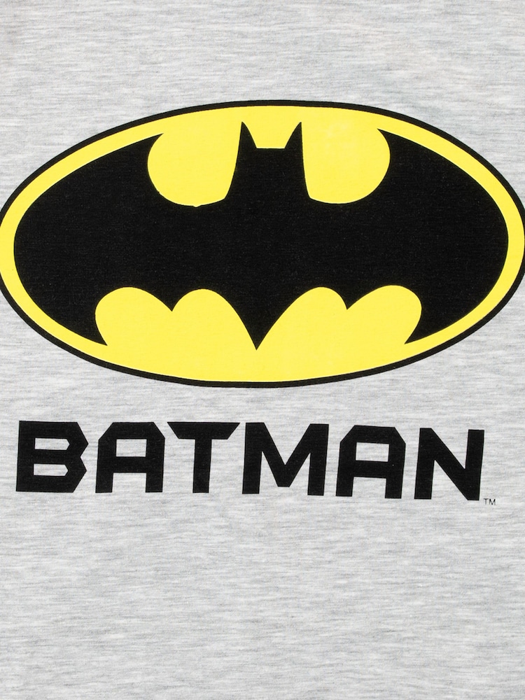 Character Grey Batman Batman Snuggle Fit Pyjamas - Image 3 of 3