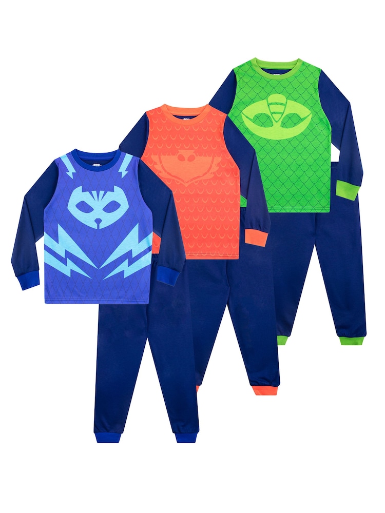 Character Masks Pyjamas 3 Pack - Bild 1 von 4