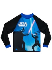 Character Blue Star Wars Star Wars Lightsabers Pyjamas - Image 2 of 5