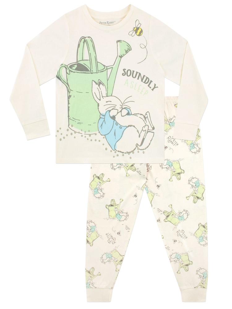 Character Grey Peter Rabbit Kids Peter Rabbit Pyjamas - Image 1 of 4