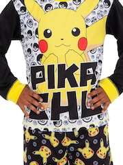 Character Black Pikachu Pokemon Pyjama Set - Image 7 of 7