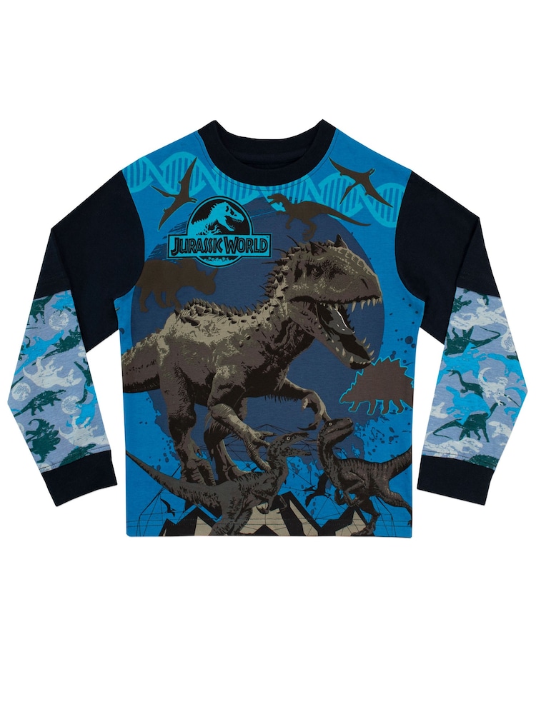 Pijama de Jurassic World con personaje 100% algodón - Imagen 2 de 5 Pijama de Jurassic World con personaje 100% algodón - Imagen 2 de 5