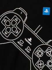 Character Black 100% Cotton PlayStation Sweatshirt - Image 3 of 3