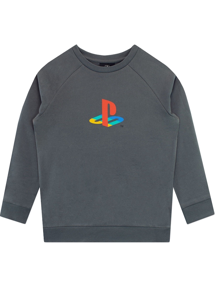 Character Grey Playstation Sweatshirt - Image 1 of 4