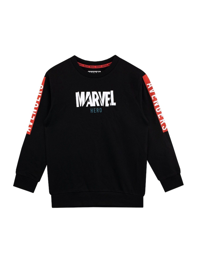 Character Black Marvel Sweatshirt - Image 1 of 5