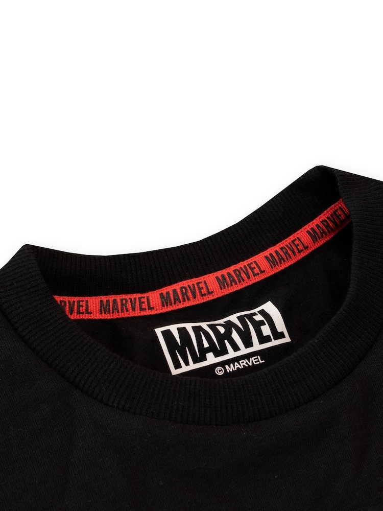 Character Black Marvel Sweatshirt - Image 5 of 5
