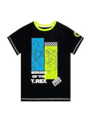 Character Black Jurassic World T-Shirt 2 Pack - Image 3 of 5