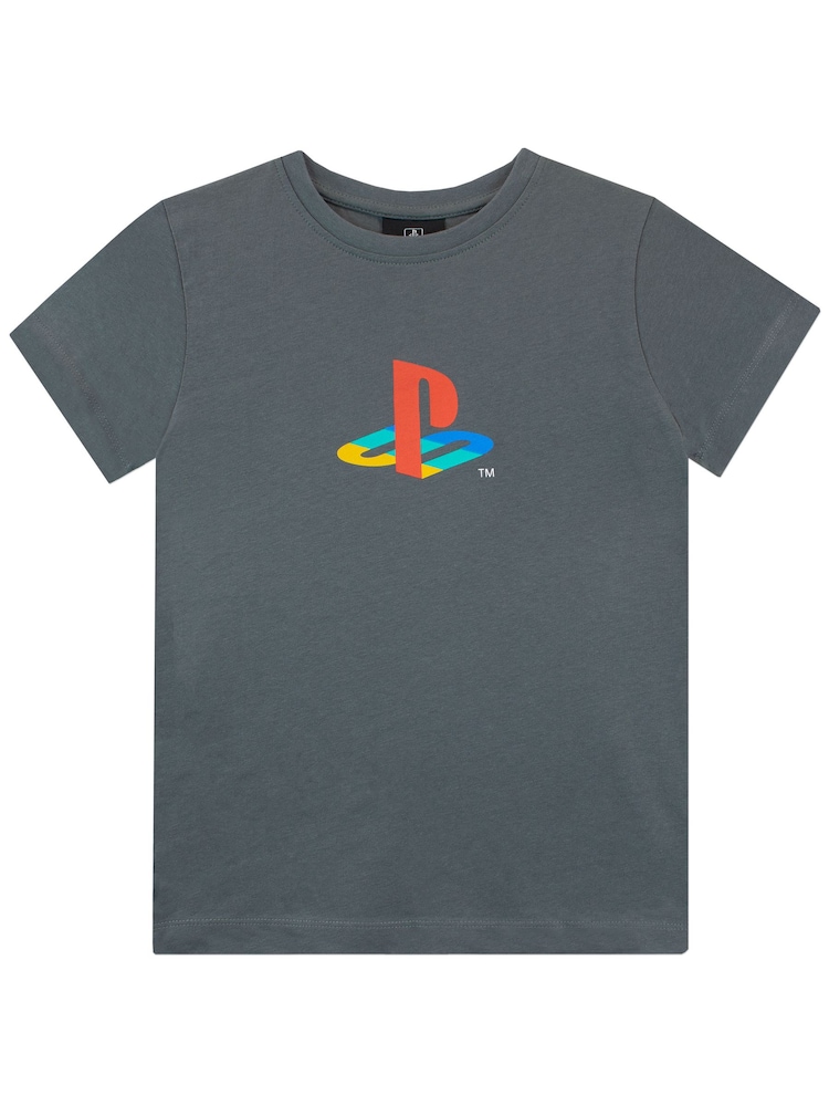 Character Grey Playstation Top - Image 1 of 4 Character Grey Playstation Top - Image 1 of 4