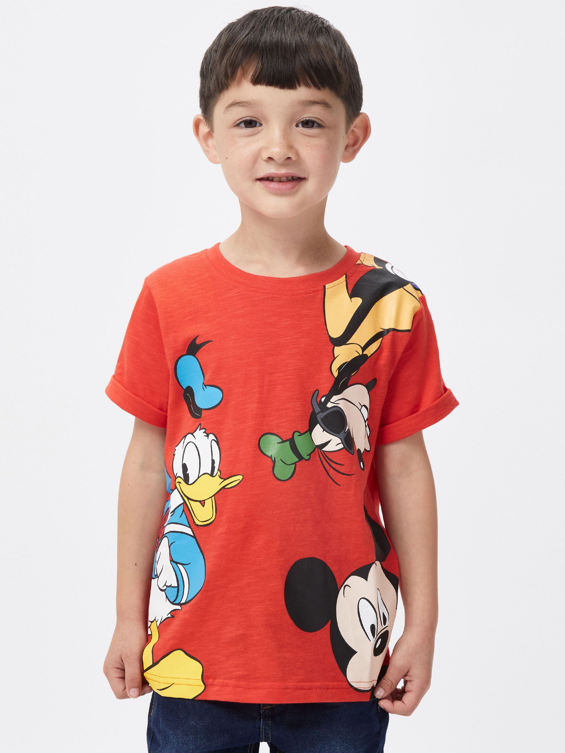 Mickey mouse red shirt discount