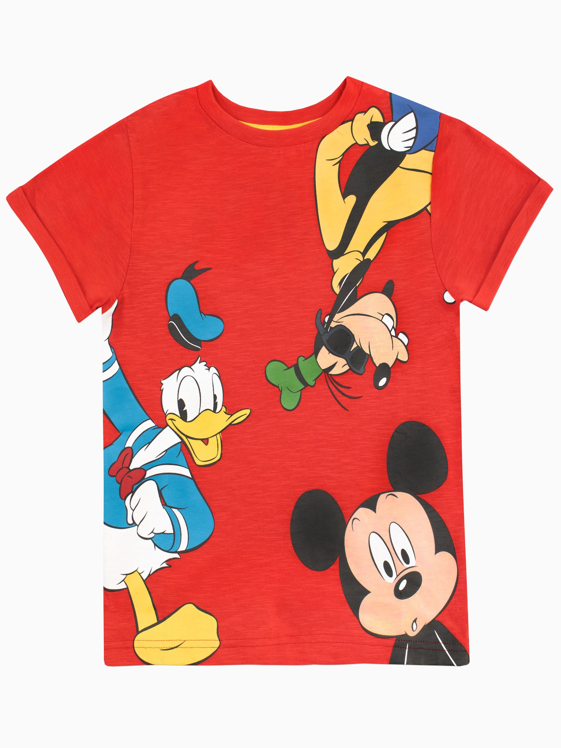 Mickey mouse red shirt discount