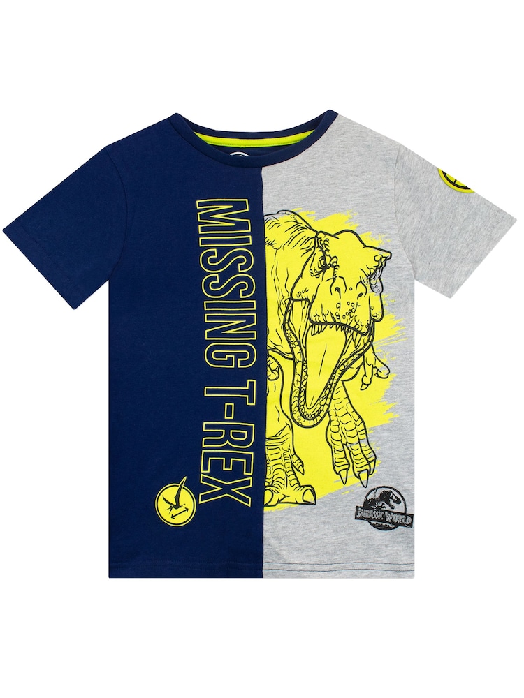 Character Grey Jurassic World T-Shirt - Image 1 of 3 Character Grey Jurassic World T-Shirt - Image 1 of 3