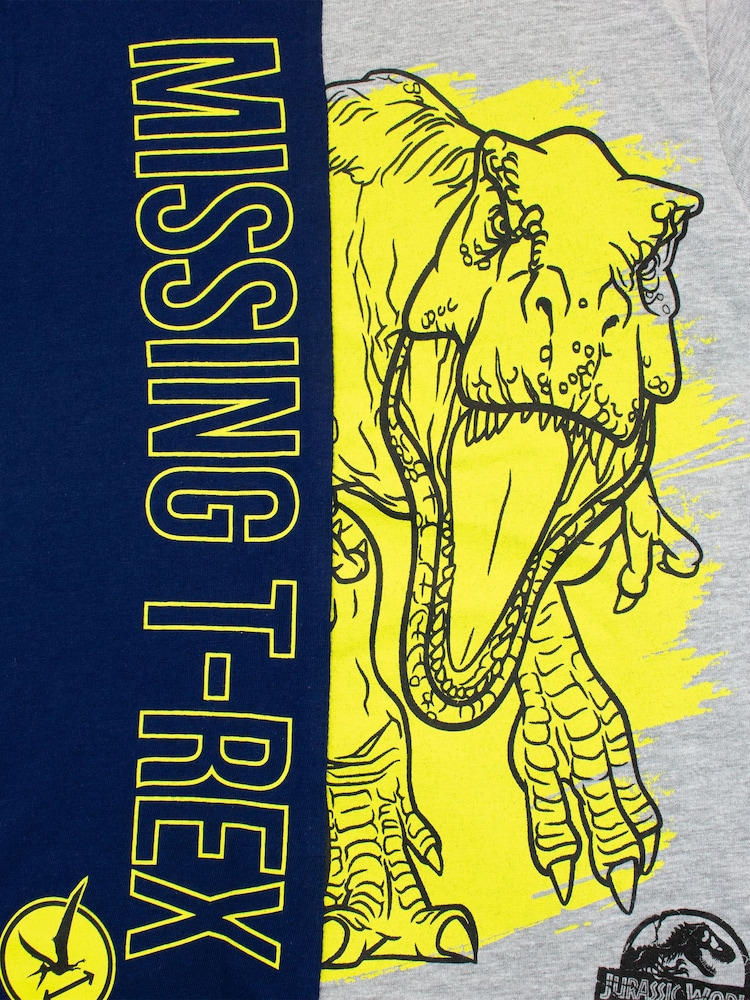 Character Grey Jurassic World T-Shirt - Image 3 of 3