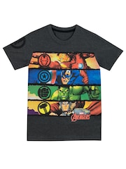 Character Grey Avengers T-Shirt - Image 1 of 4
