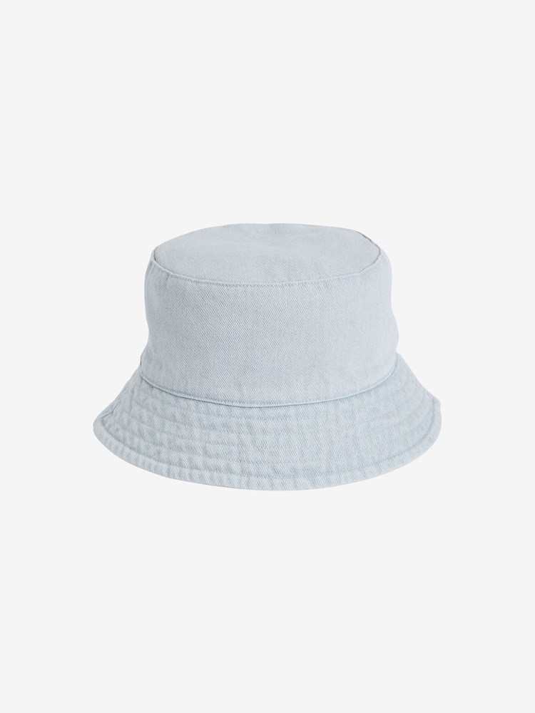 Blue Denim Bucket Hat (1-16yrs) - Image 1 of 1 Blue Denim Bucket Hat (1-16yrs) - Image 1 of 1